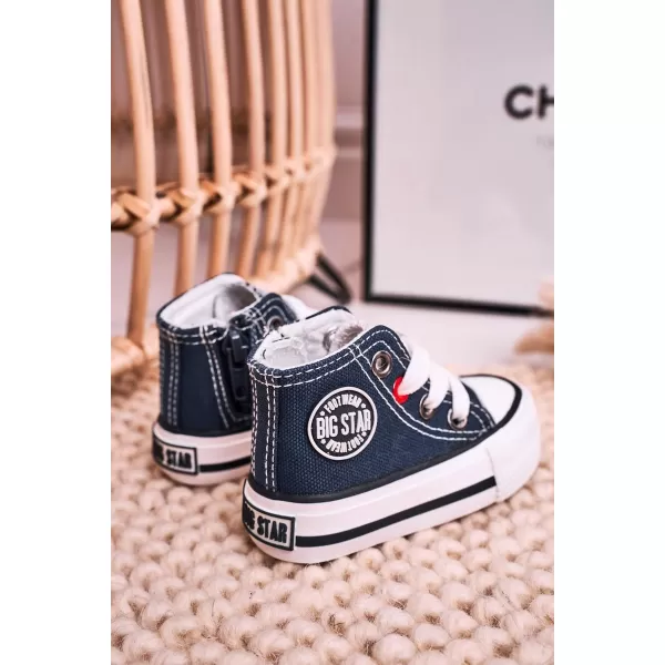  Dětské tenisky BIG STAR HH374189 NAVY 