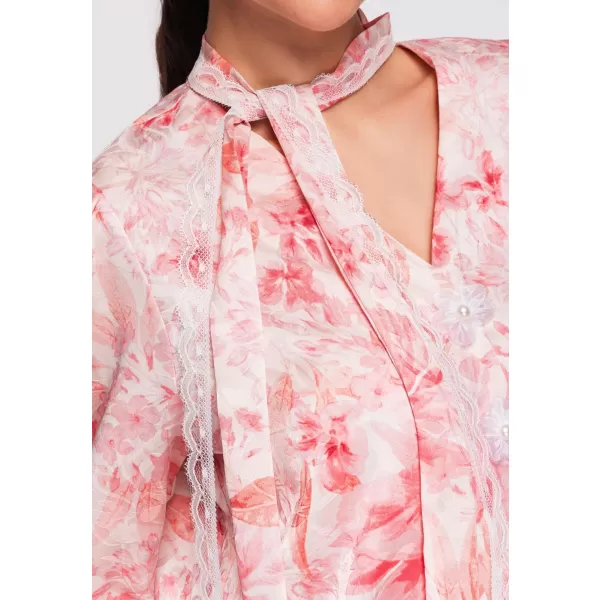  Dámská košile LARICA OW-SH-E0033 ROSE 