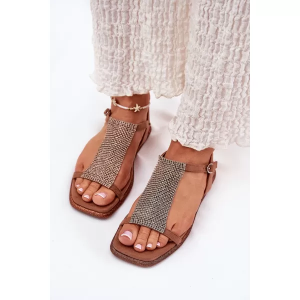  Dámské sandály ARTIKER 56C1365 BROWN 
