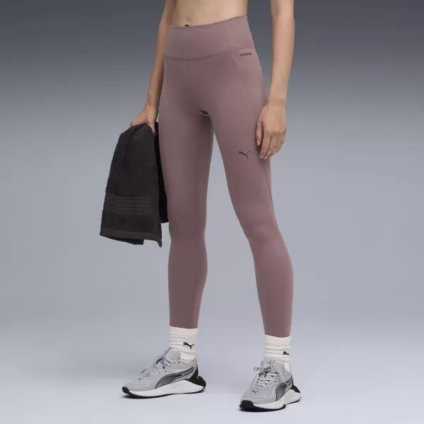  Dámské legíny PUMA W CLOUDSPUN TIGHT - HW FL 527452-88 RAISIN 
