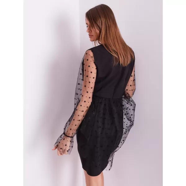  Dámské šaty FACTORY PRICE EM-SK-5002.95 NOIRE 