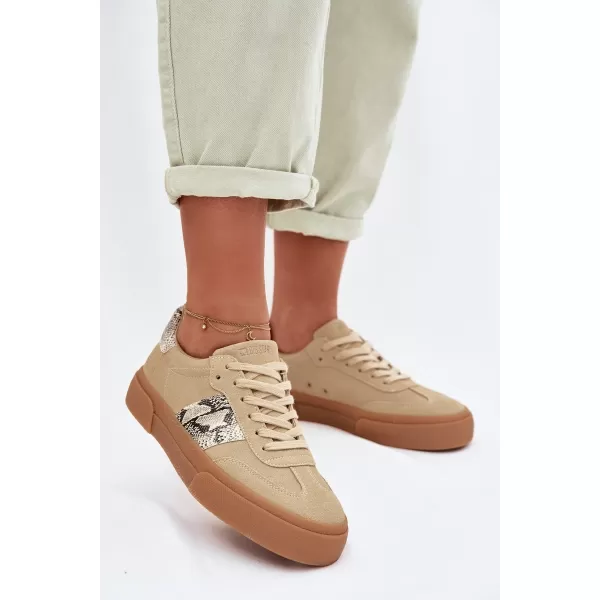 Dámské tenisky BIG STAR TT274298 BEIGE 