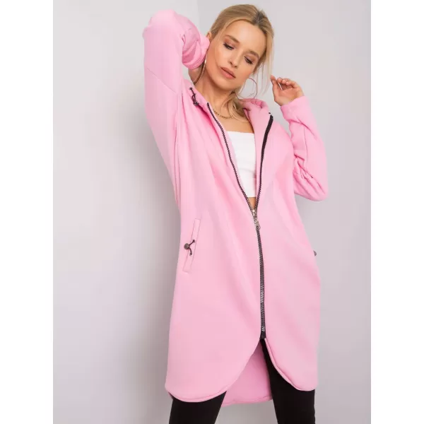  Dámská mikina RUE PARIS RV-BL-4858-1.99P PINK 