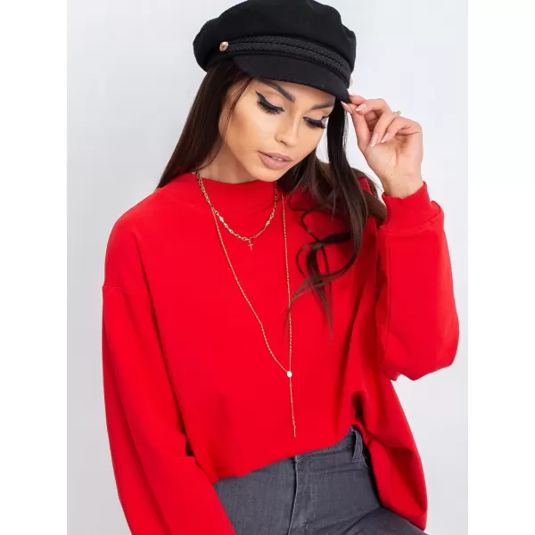  Dámská mikina BASIC FEEL GOOD RV-BL-5185.81P RED 