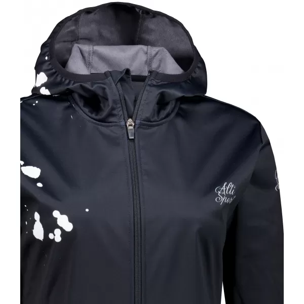  Dámská softshellová bunda premium ALTISPORT VOJ/ALW077JACK01 ČERNÁ 