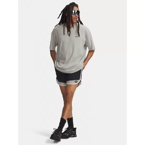  Pánské kraťasy UNDER ARMOUR UA ICON WOVEN TRACK SHORTS 6009350-001 ČERNÁ 
