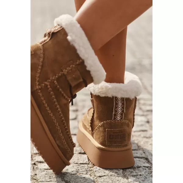  Dámské boty BIG STAR SS274373 BROWN/BEIGE 
