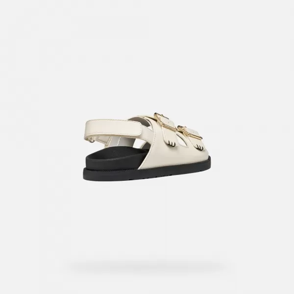  Dívčí sandály GEOX SANDAL FOAMMENTERA J65P0A000BCC1058 SMETANOVÁ 