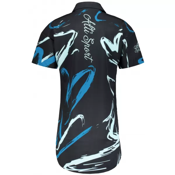  Dámská košile premium ALTISPORT VOJ/ALW049KOS01 ČERNOMODRÁ 