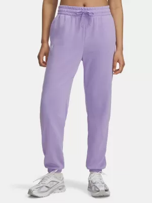 Dámské tepláky UNDER ARMOUR UA RIVAL TERRY JOGGERS 1382735-538 FIALOVÁ