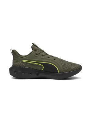 Boty PUMA SOFTRIDE CARSON 310154_22 LODEN GREEN/BLACK/LUX LIME