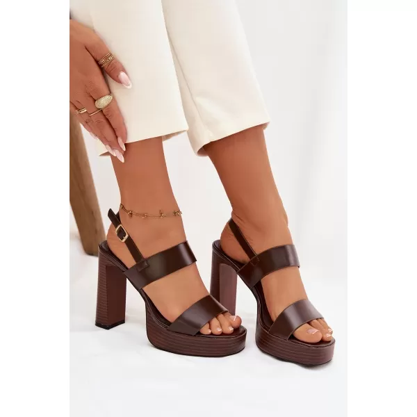  Dámské sandály BOTO HANELIA 41462 BROWN 