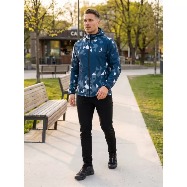  Pánská softshellová bunda premium ALTISPORT VOJ/ALM108JACK01 NÁMOŘNÍ MODRÁ/BÍLÁ 