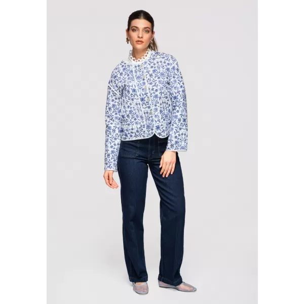  Dámská bunda LARICA OW-JALP-0132 BLUE 