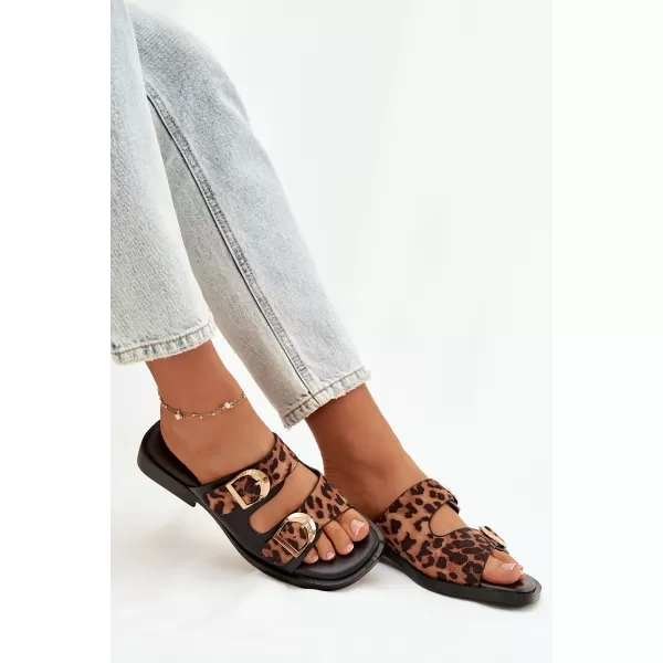  Dámské pantofle BOTO DANELLE 41335 TIGER/BLACK 