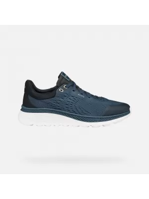 Pánské tenisky GEOX SPHERICA ACTIF X1 G014572 TMAVĚ MODRÁ