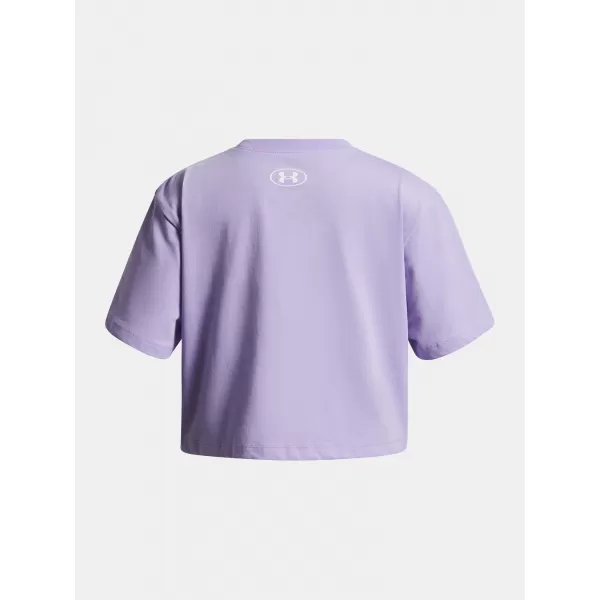  Dívčí triko UNDER ARMOUR UA RIVAL SS 1389755-538 FIALOVÁ 