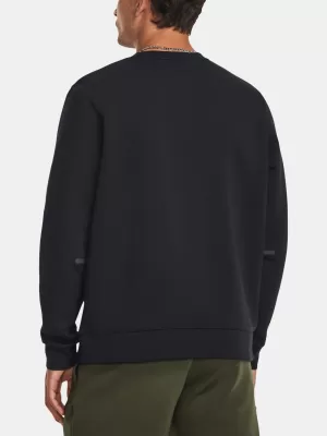 Pánská mikina UNDER ARMOUR UA UNSTOPPABLE FLC CREW 1381688-001 ČERNÁ
