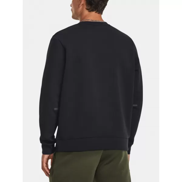  Pánská mikina UNDER ARMOUR UA UNSTOPPABLE FLC CREW 1381688-001 ČERNÁ 
