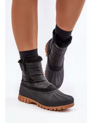 Dámské sněhule LEE COOPER LCJ-24-44-2866 BLACK