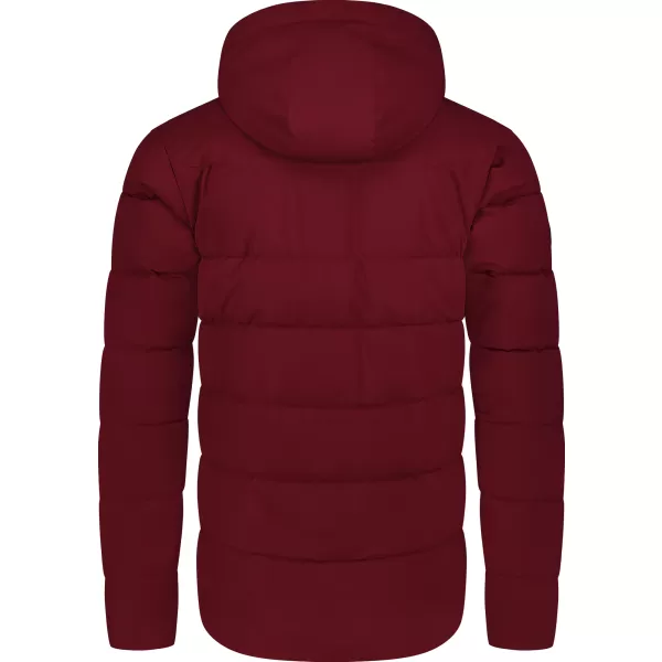  Pánská zimní bunda NORDBLANC BRAMBLE NBWJM8258 VÍNOVÁ 