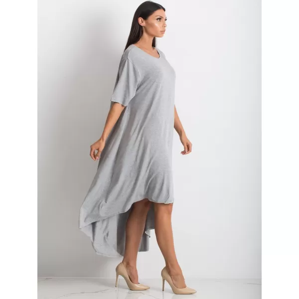  Dámské šaty RUE PARIS RV-SK-4889.07X GRAY 