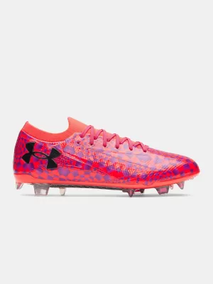 Pánské kopačky UNDER ARMOUR SHADOW ELITE 3 FG AMP 6011374-713 ČERVENÁ