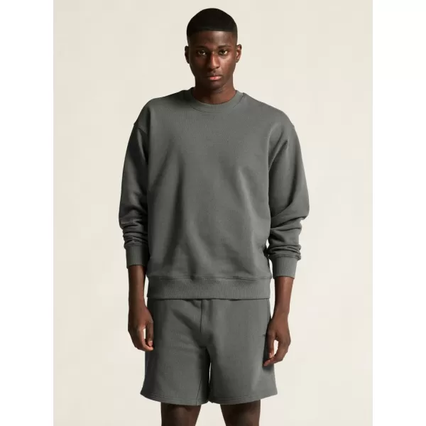  Pánská těžká mikina CRAFT Corp. Frequent Sweatshirt M ŠEDÝ MELÍR 