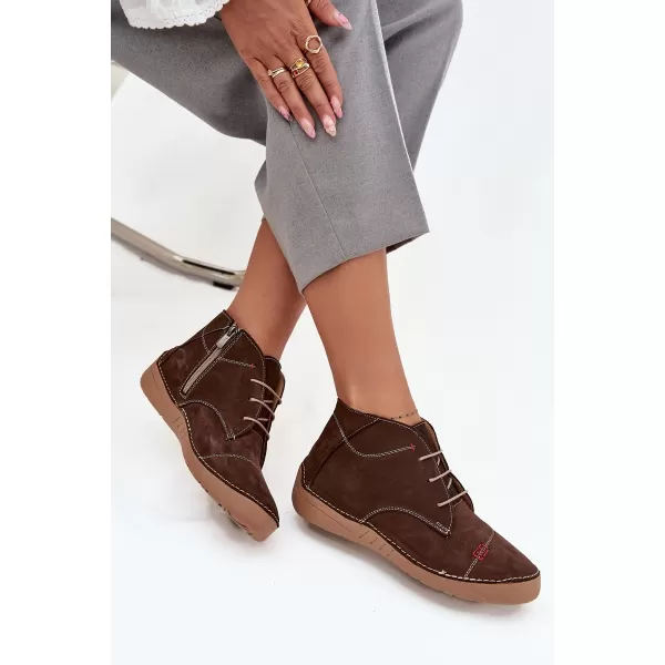  Dámské boty ARTIKER 57C2117 BROWN 