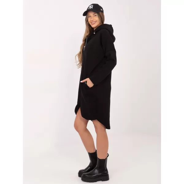  Dámská mikina RUE PARIS RV-BL-4858-1.99P NOIRE 