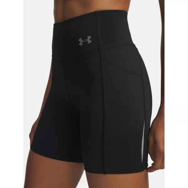  Dámské kraťasy UNDER ARMOUR UA VELOCITI 6IN FITTED SHORT 6009498-001 ČERNÁ 