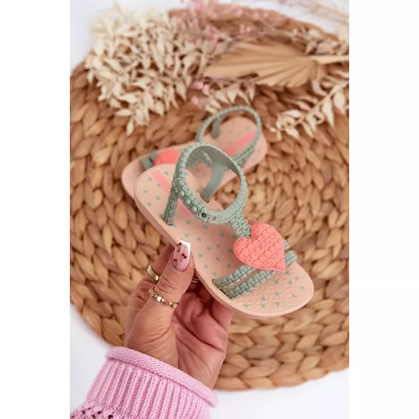  Dětské sandály IPANEMA 81997 BEIGE/GREY/PINK 
