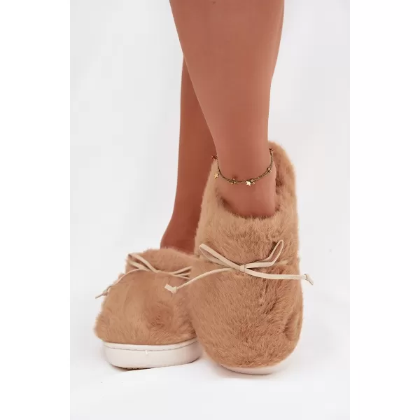  Dámské pantofle BOTO MINELLA 40737 CAMEL 