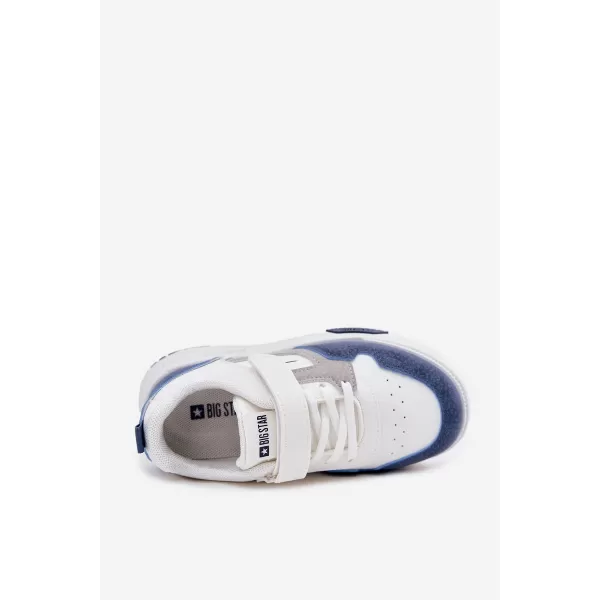  Dětské boty BIG STAR RR374052 WHITE/BLUE 
