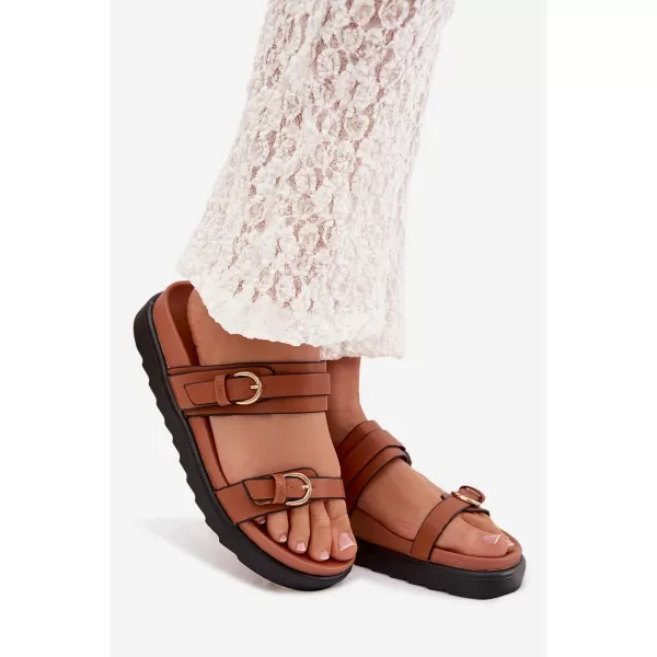  Dámské nazouváky BOTO RIREA 42039 CAMEL 