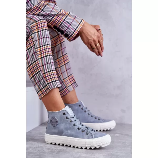  Dámské tenisky BIG STAR EE274115 LIGHT BLUE 
