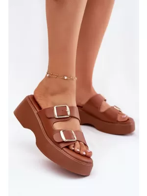 Dámské pantofle BOTO NITARELIA 37525 CAMEL