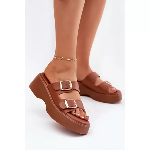  Dámské pantofle BOTO NITARELIA 37525 CAMEL 