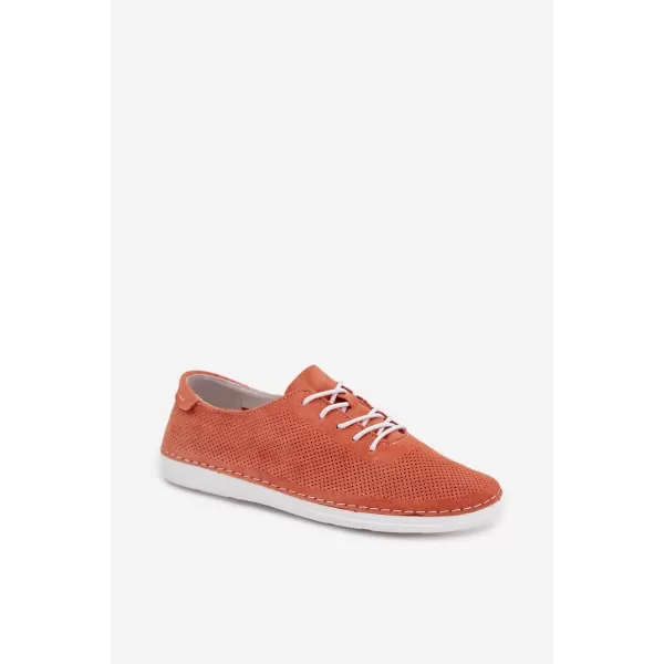  Dámské boty S.BARSKI LR61-7080 ORANGE 