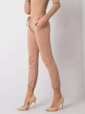 Dámské tepláky BASIC FEEL GOOD RV-DR-5040.02X CAMEL