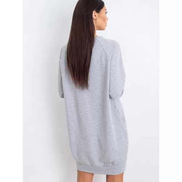  Dámské šaty BASIC FEEL GOOD RV-TU-5184.93P GRAY 