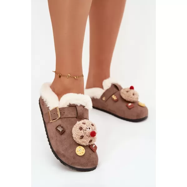  Dámské pantofle BOTO THALORA 40800 BROWN 