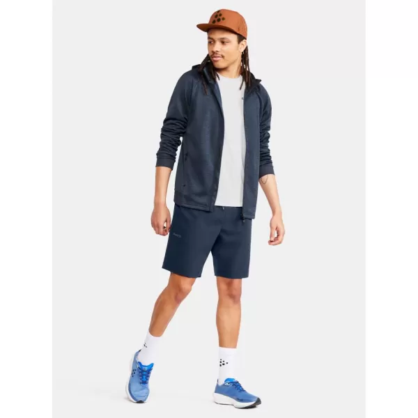  Pánská bunda s kapucí CRAFT Corp. ADV Unify Hoodie Jacket M OHNIVÝ MELÍR 
