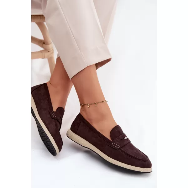  Dámské mokasíny VINCEZA 62273 BROWN 