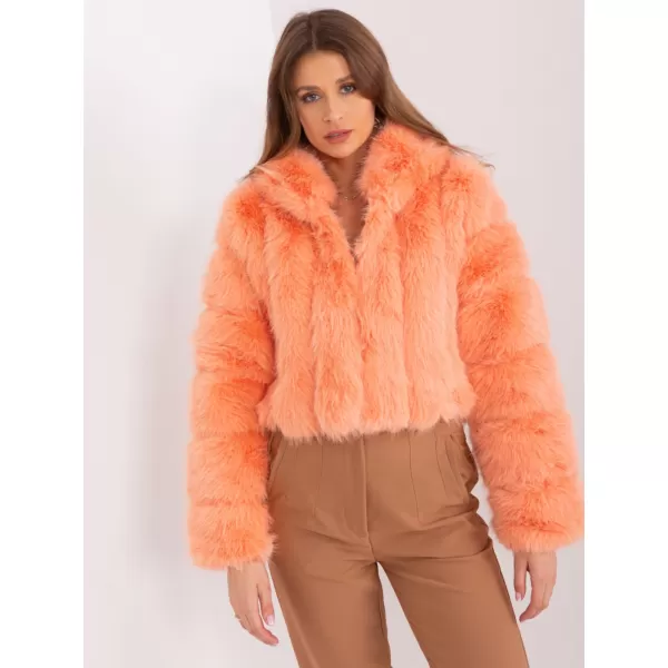  Dámská bunda WOOL FASHION ITALIA AT-KR-2378.97P PEACH 