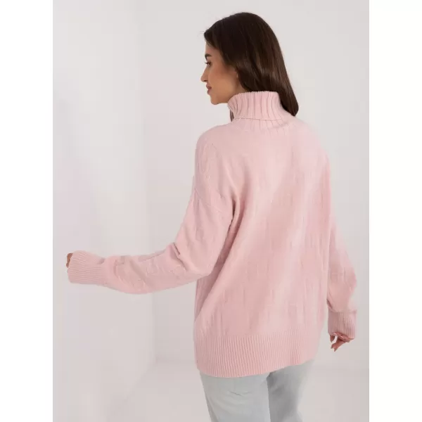  Dámský svetr WOOL FASHION ITALIA AT-SW-2342-1.35 BRIGHT PINK 
