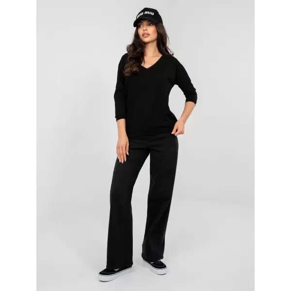  Dámské triko RUE PARIS RV-BZ-A1192.71 BLACK 