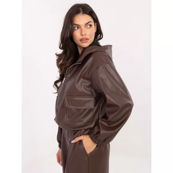  Dámská bunda RUE PARIS IT-KR-FL9729.15P BROWN 