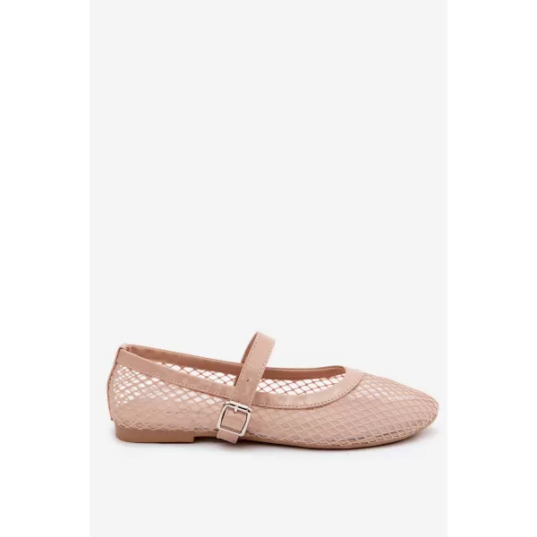  Dámské baleríny BOTO 26BL02-9968 BEIGE 