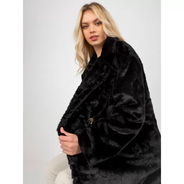  Dámský kabát OCH BELLA TW-PL-2118.95P NOIRE 